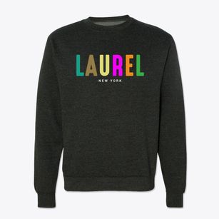 Laurel New York Color Pop Crewneck Sweatshirt