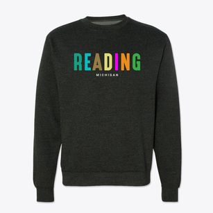 Reading Michigan Color Pop Crewneck Sweatshirt