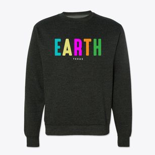 Earth Texas Color Pop Crewneck Sweatshirt
