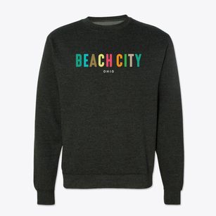 Beach City Ohio Color Pop Crewneck Sweatshirt