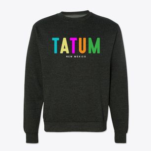 Tatum New Mexico Color Pop Crewneck Sweatshirt