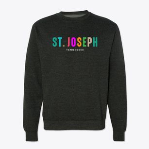 St. Joseph Tennessee Color Pop Crewneck Sweatshirt