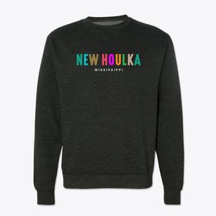 New Houlka Mississippi Color Pop Crewneck Sweatshirt