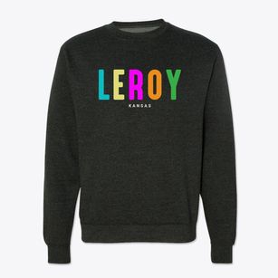 Leroy Kansas Color Pop Crewneck Sweatshirt