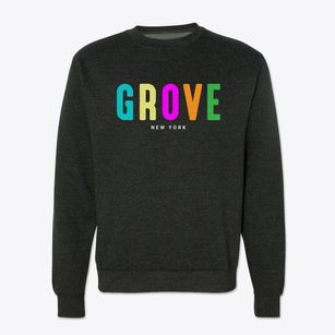 Grove New York Color Pop Crewneck Sweatshirt
