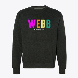 Webb Mississippi Color Pop Crewneck Sweatshirt