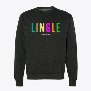 Lingle Wyoming Color Pop Crewneck Sweatshirt