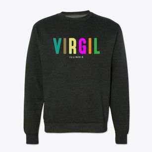 Virgil Illinois Color Pop Crewneck Sweatshirt