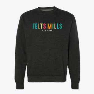 Felts Mills New York Color Pop Crewneck Sweatshirt