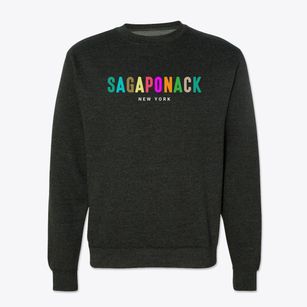 Sagaponack New York Color Pop Crewneck Sweatshirt