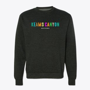 Keams Canyon Arizona Color Pop Crewneck Sweatshirt
