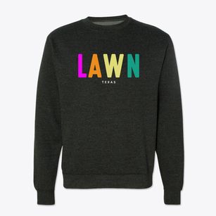 Lawn Texas Color Pop Crewneck Sweatshirt