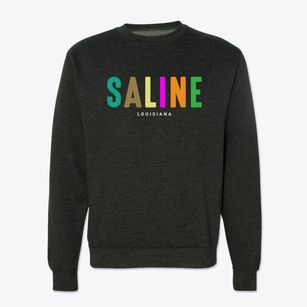 Saline Louisiana Color Pop Crewneck Sweatshirt