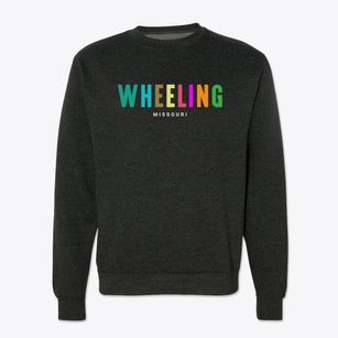 Wheeling Missouri Color Pop Crewneck Sweatshirt