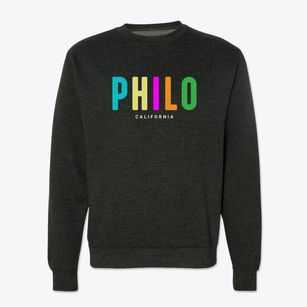 Philo California Color Pop Crewneck Sweatshirt