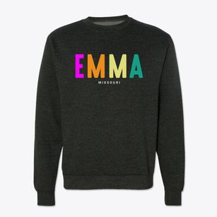 Emma Missouri Color Pop Crewneck Sweatshirt