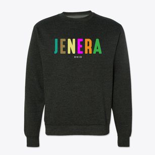 Jenera Ohio Color Pop Crewneck Sweatshirt
