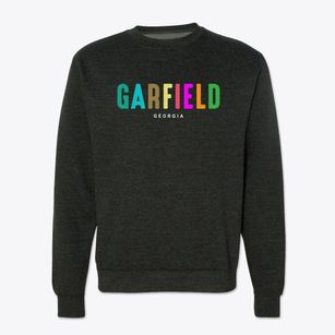 Garfield Georgia Color Pop Crewneck Sweatshirt