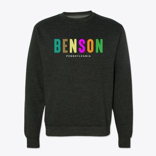 Benson Pennsylvania Color Pop Crewneck Sweatshirt