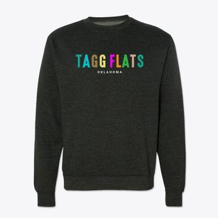 Tagg Flats Oklahoma Color Pop Crewneck Sweatshirt