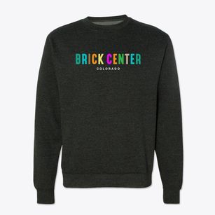 Brick Center Colorado Color Pop Crewneck Sweatshirt