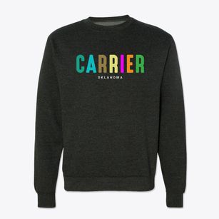 Carrier Oklahoma Color Pop Crewneck Sweatshirt