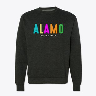 Alamo North Dakota Color Pop Crewneck Sweatshirt