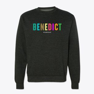 Benedict Kansas Color Pop Crewneck Sweatshirt