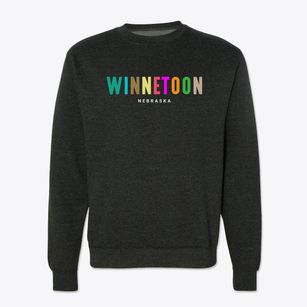 Winnetoon Nebraska Color Pop Crewneck Sweatshirt