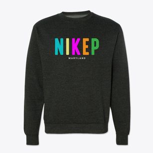 Nikep Maryland Color Pop Crewneck Sweatshirt