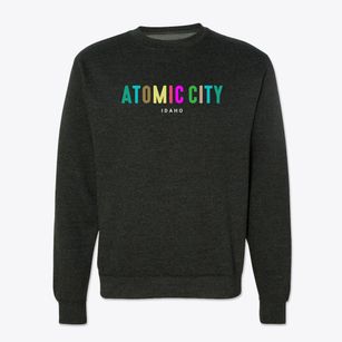 Atomic City Idaho Color Pop Crewneck Sweatshirt