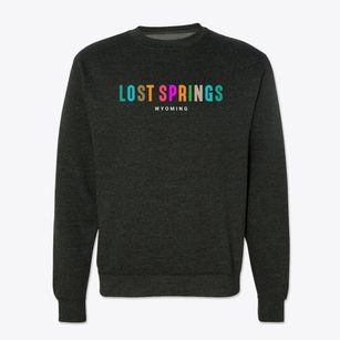 Lost Springs Wyoming Color Pop Crewneck Sweatshirt