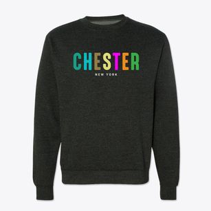 Chester New York Color Pop Crewneck Sweatshirt