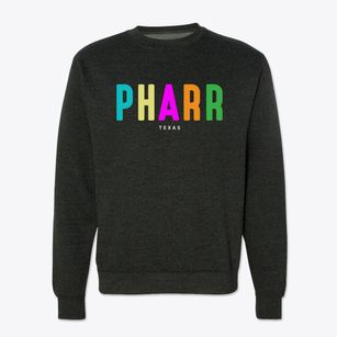 Pharr Texas Color Pop Crewneck Sweatshirt