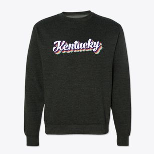  Kentucky Retro Candy Vibes Crewneck Sweatshirt