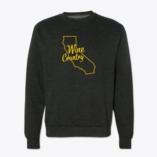 California Wine Country Crewneck Sweatshirt