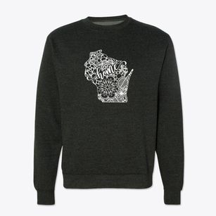  Wisconsin Mandala Crewneck Sweatshirt