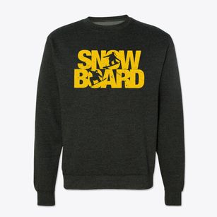   Snowboard Crewneck Sweatshirt
