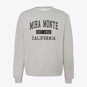 Mira Monte California Classic Established Crewneck Sweatshirt