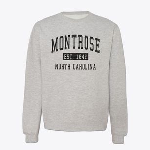 Montrose North Carolina Classic Established Crewneck Sweatshirt