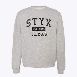 Styx Texas Classic Established Crewneck Sweatshirt