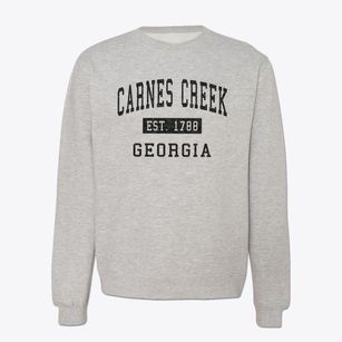 Carnes Creek Georgia Classic Established Crewneck Sweatshirt