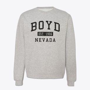 Boyd Nevada Classic Established Crewneck Sweatshirt