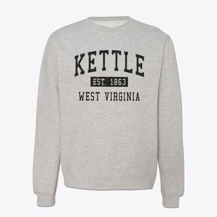 Kettle West Virginia Classic Established Crewneck Sweatshirt
