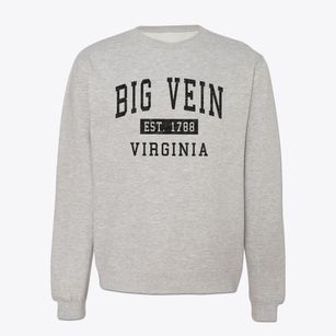 Big Vein Virginia Classic Established Crewneck Sweatshirt
