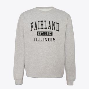 Fairland Illinois Classic Established Crewneck Sweatshirt