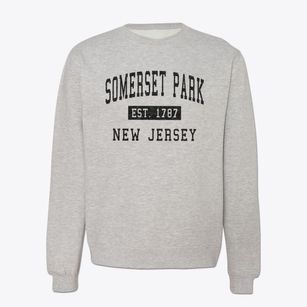 Somerset Park New Jersey Classic Established Crewneck Sweatshirt