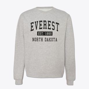 Everest North Dakota Classic Established Crewneck Sweatshirt