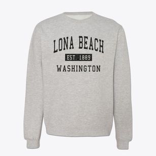Lona Beach Washington Classic Established Crewneck Sweatshirt