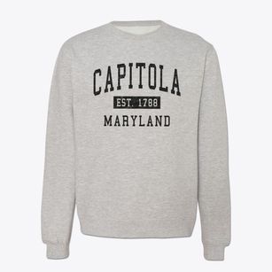 Capitola Maryland Classic Established Crewneck Sweatshirt